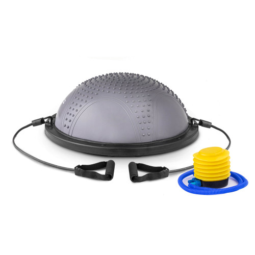 Купить Балансировочная платформа  Hop-Sport Bosu HS-MB058B grey в Киеве - фото №1